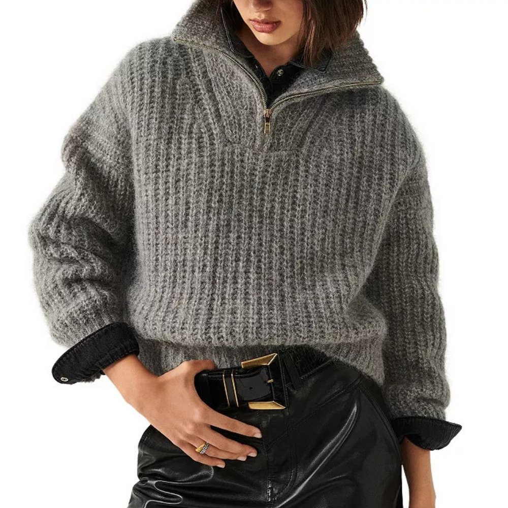 John + Jenn Funnel Neck Sweater Size XS